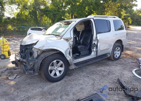 2011 Nissan Armada Platinum из США, поврежденный, VIN 5N1BA0NF3BN620376